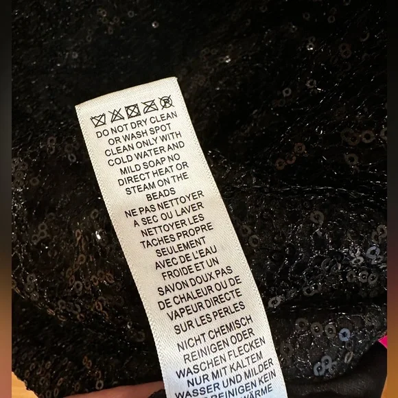 BRAND NEW - Gorgeous Sequined & Sheer Dress! 👗 Size 14 - Must See!!! 💗 - Picture 10 of 11